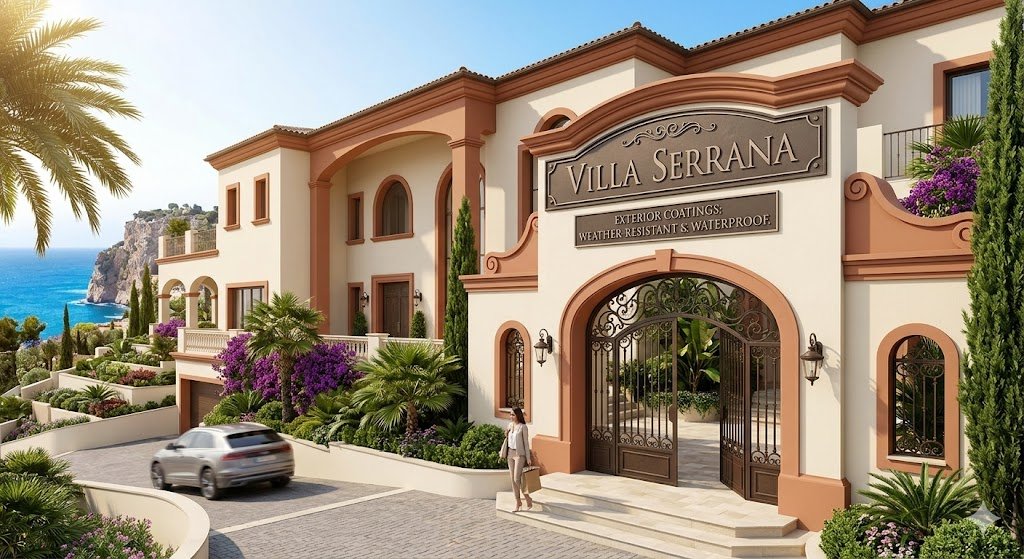 Exterior Villa Painting